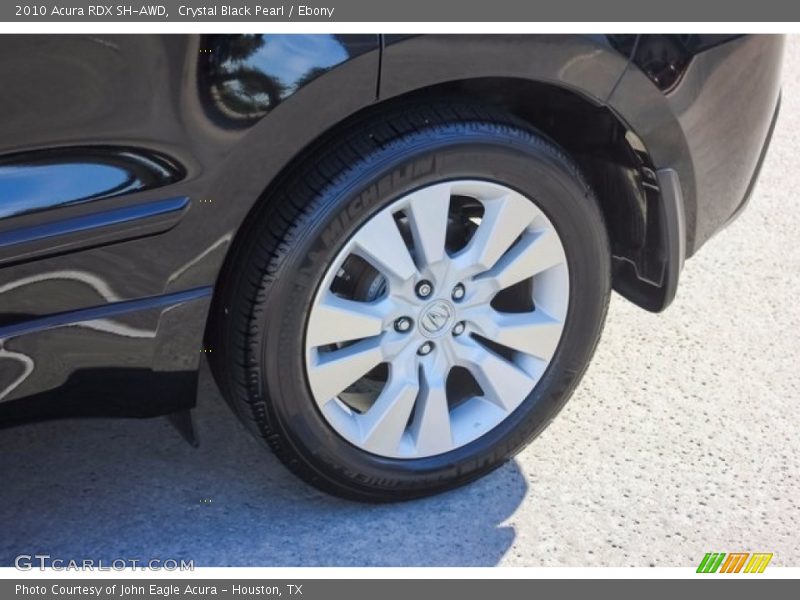Crystal Black Pearl / Ebony 2010 Acura RDX SH-AWD