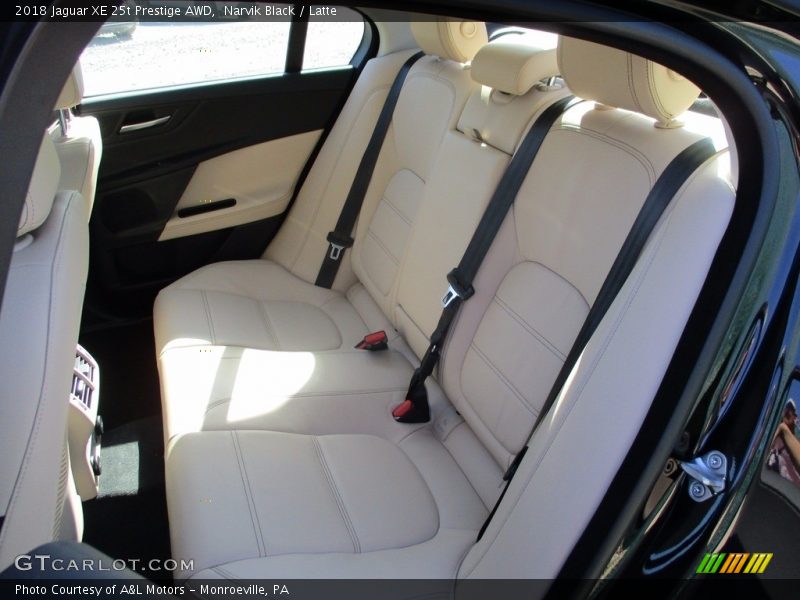 Narvik Black / Latte 2018 Jaguar XE 25t Prestige AWD