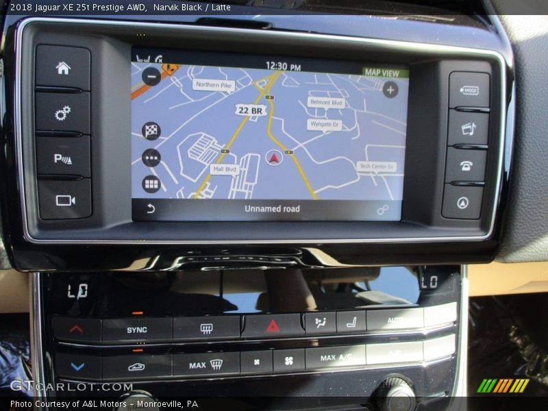 Narvik Black / Latte 2018 Jaguar XE 25t Prestige AWD