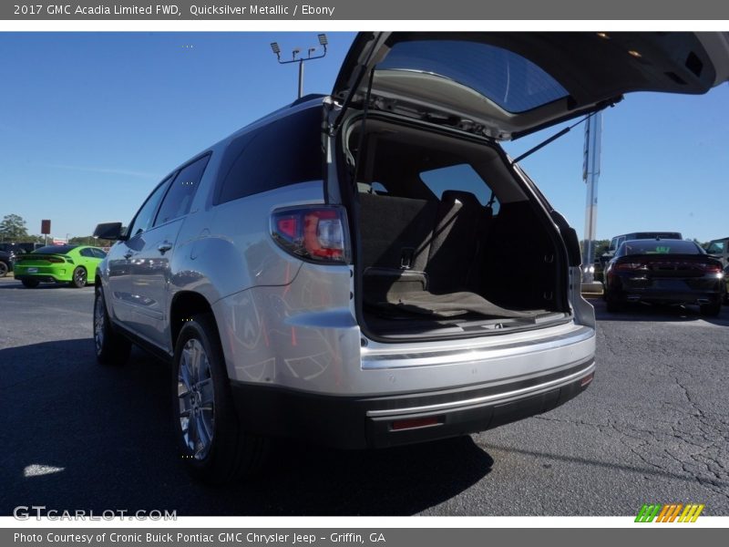 Quicksilver Metallic / Ebony 2017 GMC Acadia Limited FWD