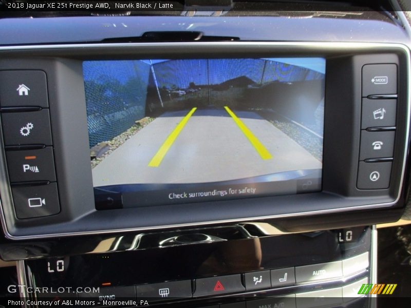 Narvik Black / Latte 2018 Jaguar XE 25t Prestige AWD