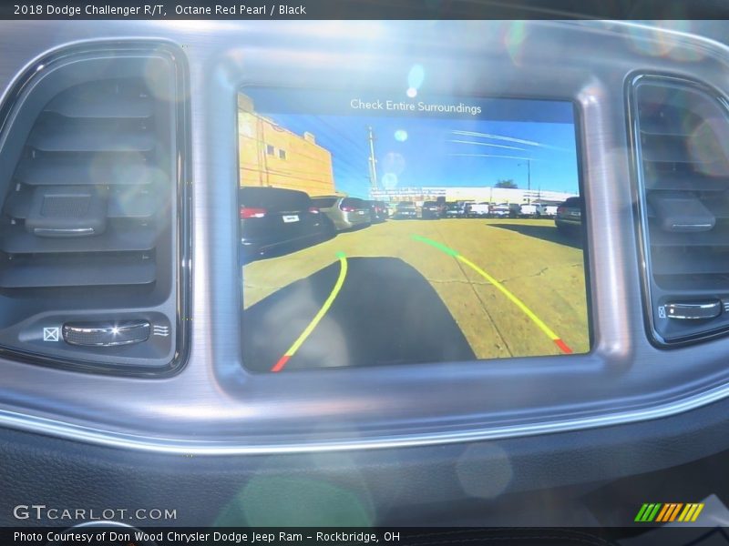 Octane Red Pearl / Black 2018 Dodge Challenger R/T