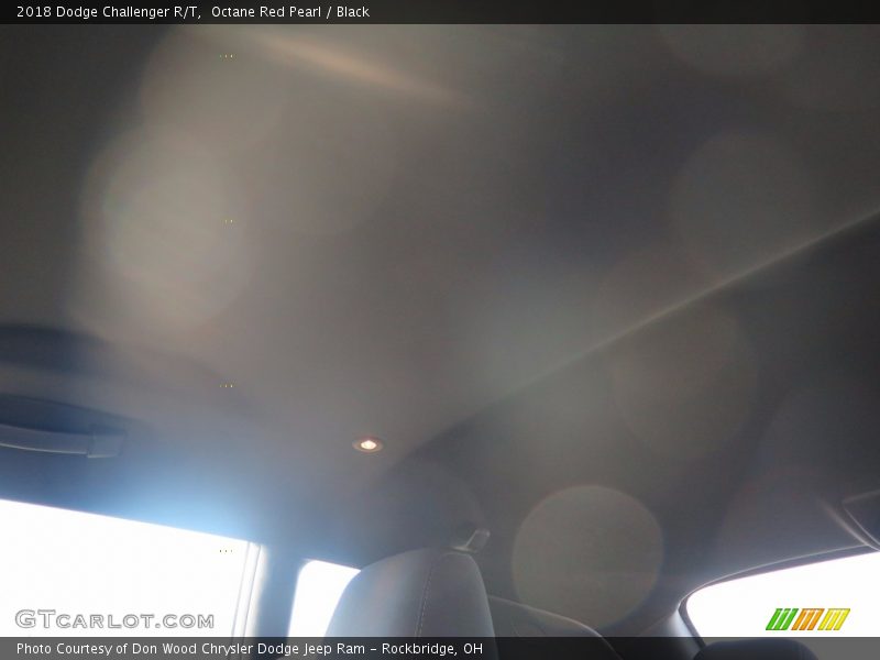 Octane Red Pearl / Black 2018 Dodge Challenger R/T