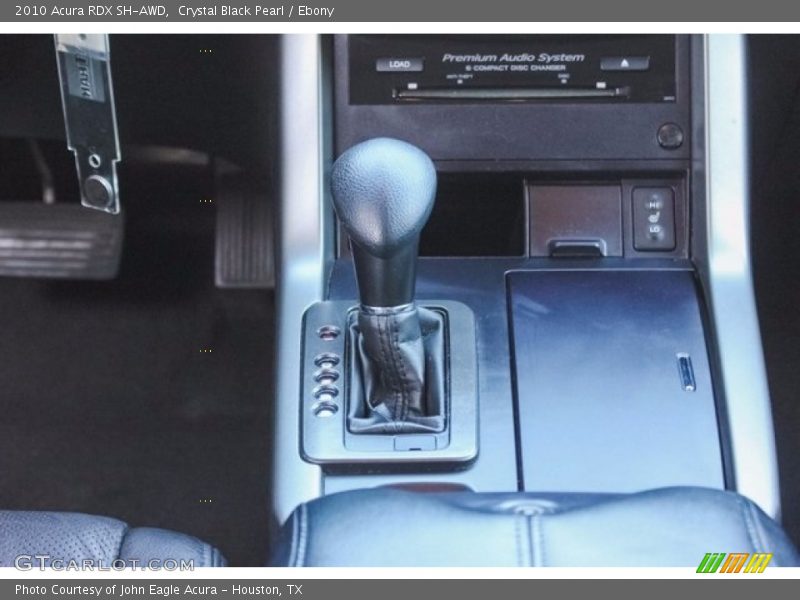 Crystal Black Pearl / Ebony 2010 Acura RDX SH-AWD