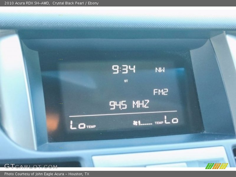 Crystal Black Pearl / Ebony 2010 Acura RDX SH-AWD