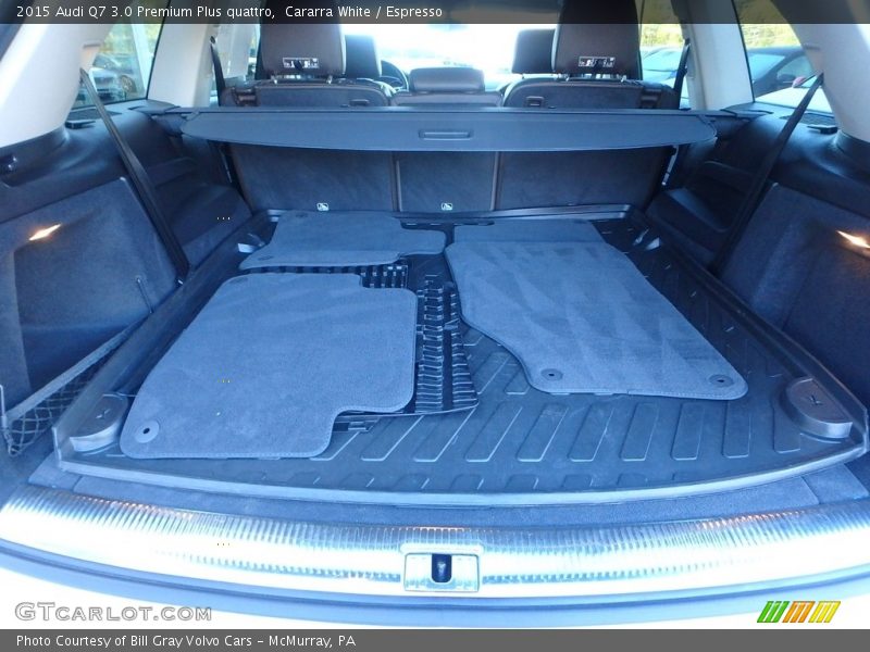 Cararra White / Espresso 2015 Audi Q7 3.0 Premium Plus quattro