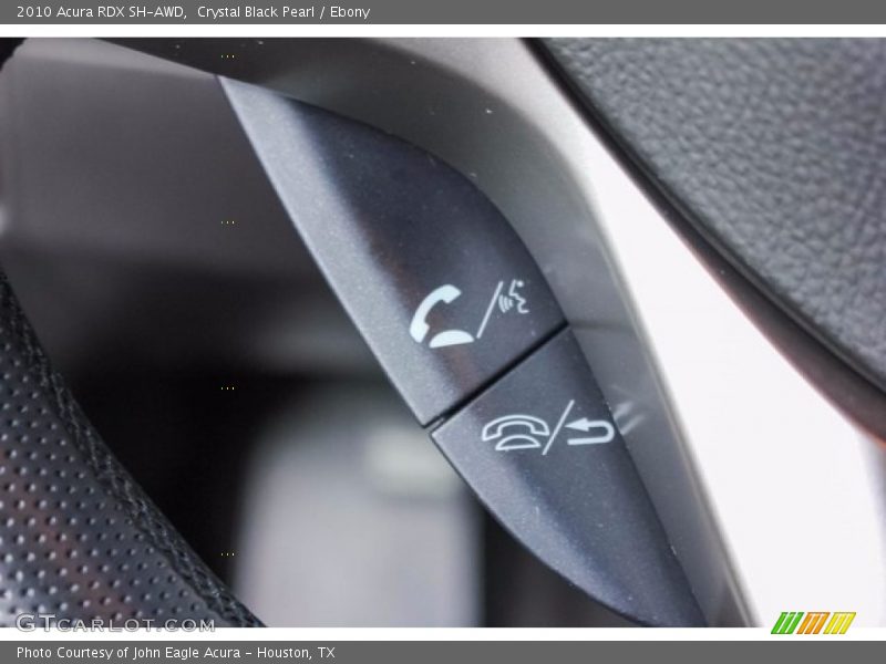 Crystal Black Pearl / Ebony 2010 Acura RDX SH-AWD