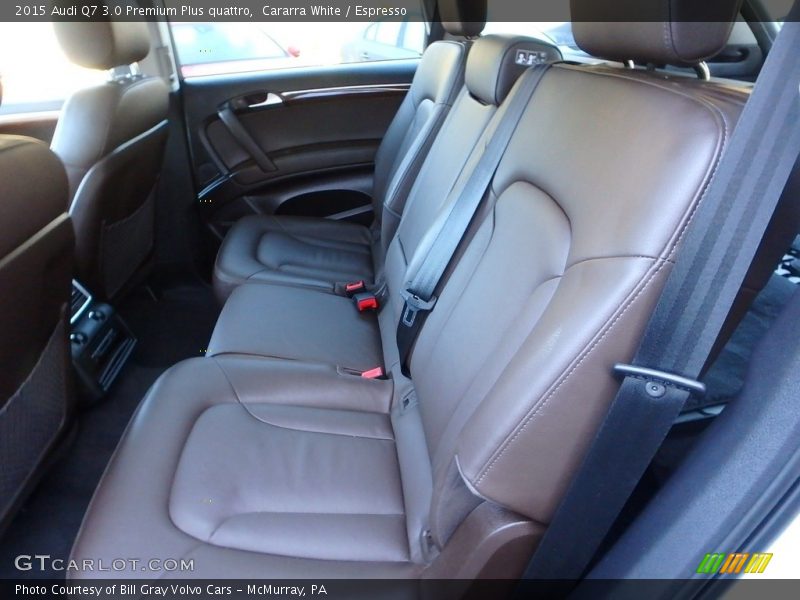 Cararra White / Espresso 2015 Audi Q7 3.0 Premium Plus quattro