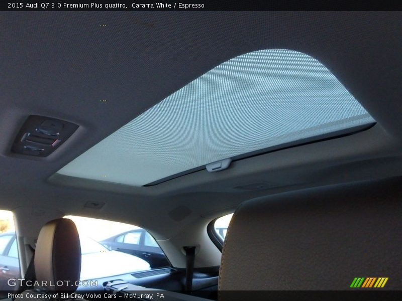 Cararra White / Espresso 2015 Audi Q7 3.0 Premium Plus quattro
