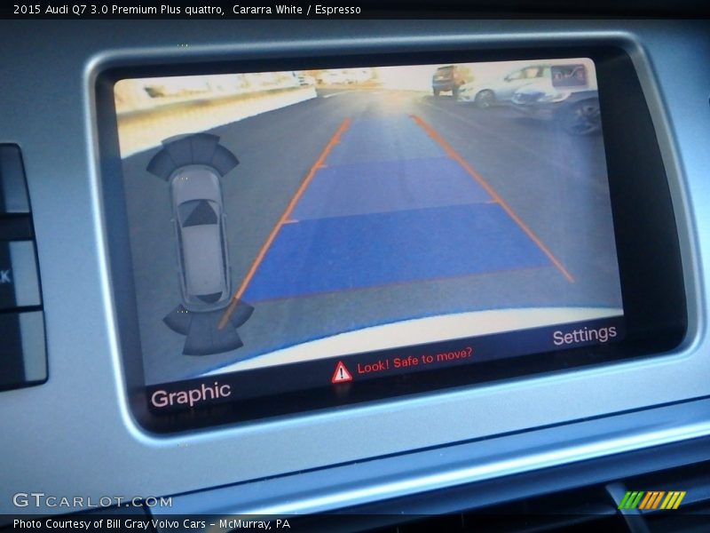 Cararra White / Espresso 2015 Audi Q7 3.0 Premium Plus quattro