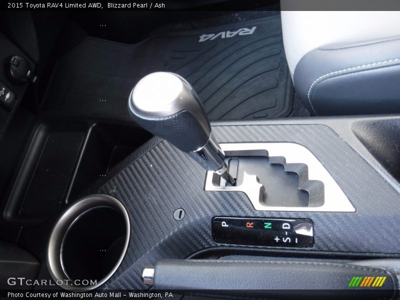 Blizzard Pearl / Ash 2015 Toyota RAV4 Limited AWD