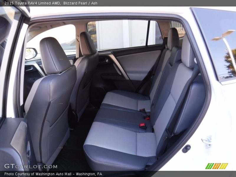 Blizzard Pearl / Ash 2015 Toyota RAV4 Limited AWD