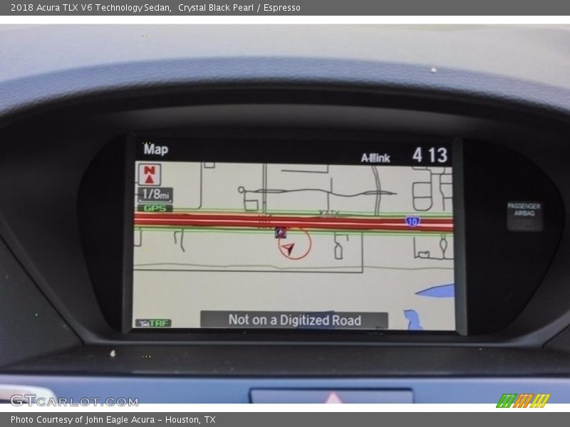 Crystal Black Pearl / Espresso 2018 Acura TLX V6 Technology Sedan