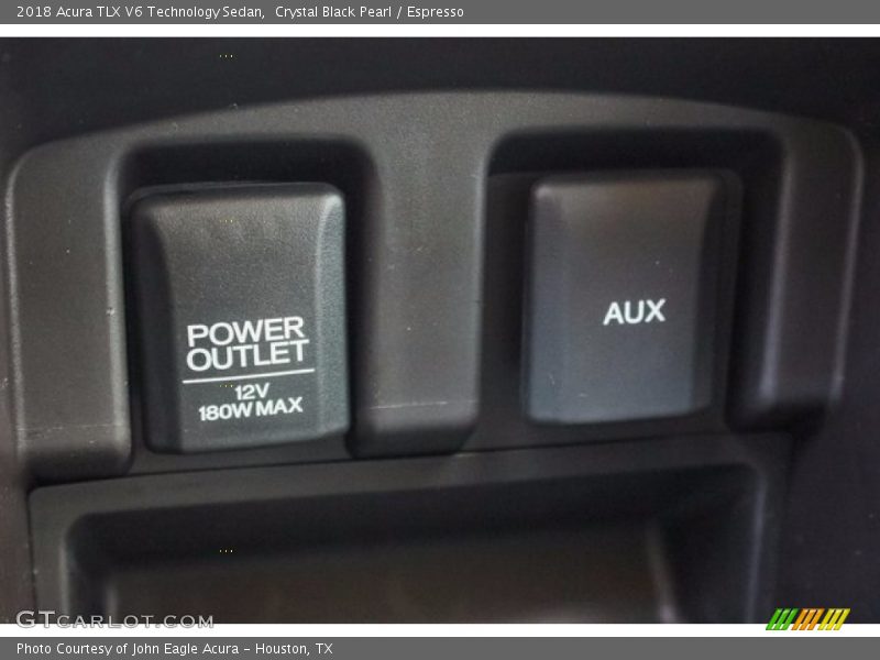 Crystal Black Pearl / Espresso 2018 Acura TLX V6 Technology Sedan