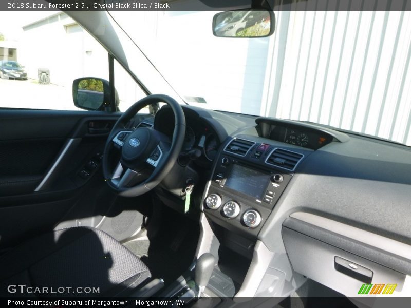 Crystal Black Silica / Black 2018 Subaru Forester 2.5i