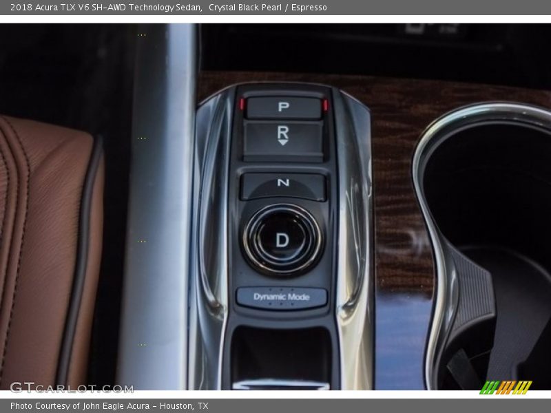 Crystal Black Pearl / Espresso 2018 Acura TLX V6 SH-AWD Technology Sedan