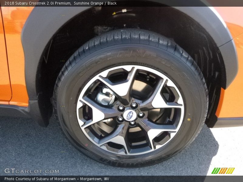 Sunshine Orange / Black 2018 Subaru Crosstrek 2.0i Premium