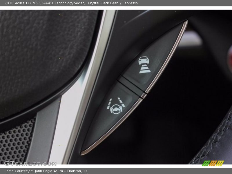 Crystal Black Pearl / Espresso 2018 Acura TLX V6 SH-AWD Technology Sedan