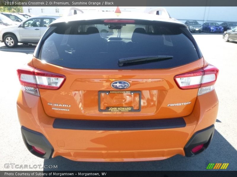 Sunshine Orange / Black 2018 Subaru Crosstrek 2.0i Premium