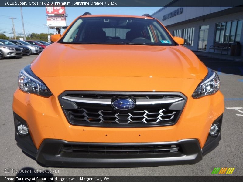 Sunshine Orange / Black 2018 Subaru Crosstrek 2.0i Premium
