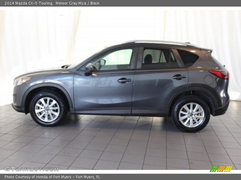 Meteor Gray Mica / Black 2014 Mazda CX-5 Touring