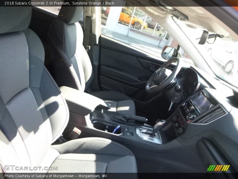 Sunshine Orange / Black 2018 Subaru Crosstrek 2.0i Premium