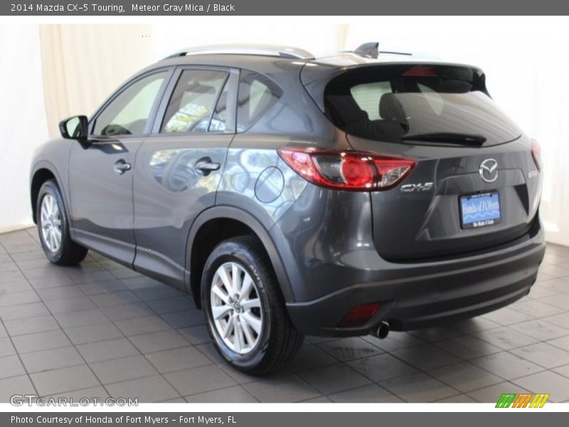 Meteor Gray Mica / Black 2014 Mazda CX-5 Touring