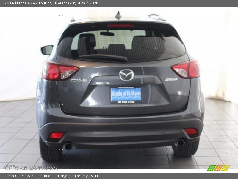 Meteor Gray Mica / Black 2014 Mazda CX-5 Touring