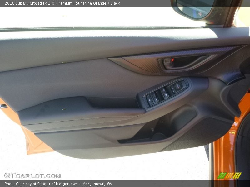 Sunshine Orange / Black 2018 Subaru Crosstrek 2.0i Premium
