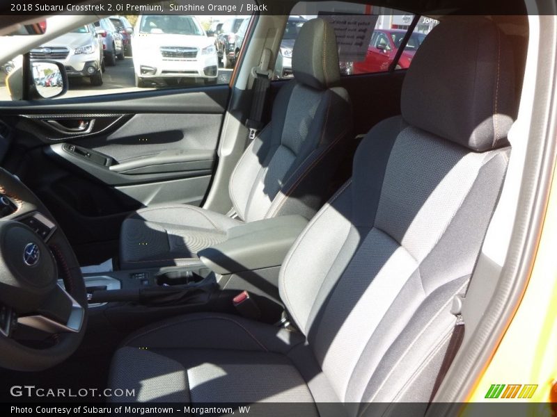 Sunshine Orange / Black 2018 Subaru Crosstrek 2.0i Premium