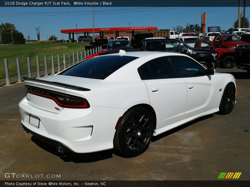 White Knuckle / Black 2018 Dodge Charger R/T Scat Pack