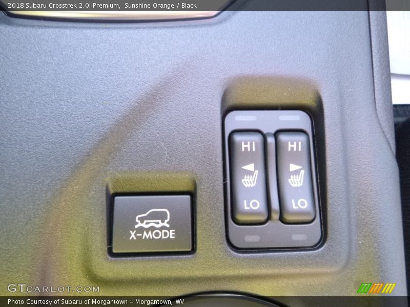 Sunshine Orange / Black 2018 Subaru Crosstrek 2.0i Premium