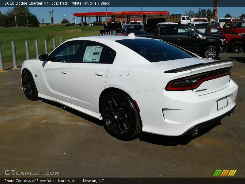 White Knuckle / Black 2018 Dodge Charger R/T Scat Pack