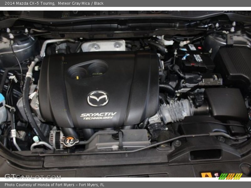 Meteor Gray Mica / Black 2014 Mazda CX-5 Touring