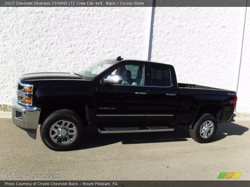 Black / Cocoa/­Dune 2017 Chevrolet Silverado 2500HD LTZ Crew Cab 4x4