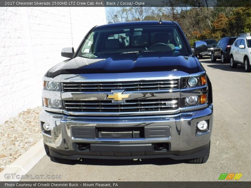 Black / Cocoa/­Dune 2017 Chevrolet Silverado 2500HD LTZ Crew Cab 4x4