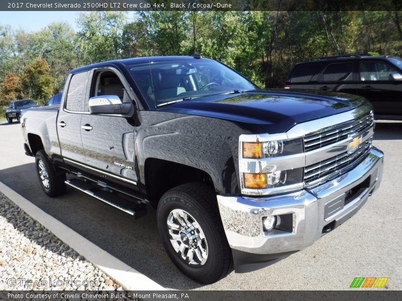 Black / Cocoa/­Dune 2017 Chevrolet Silverado 2500HD LTZ Crew Cab 4x4