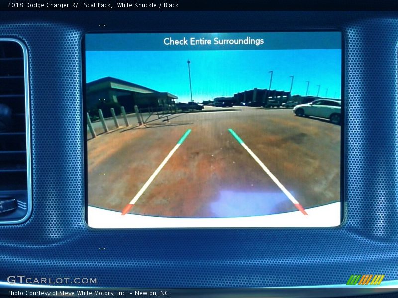 White Knuckle / Black 2018 Dodge Charger R/T Scat Pack