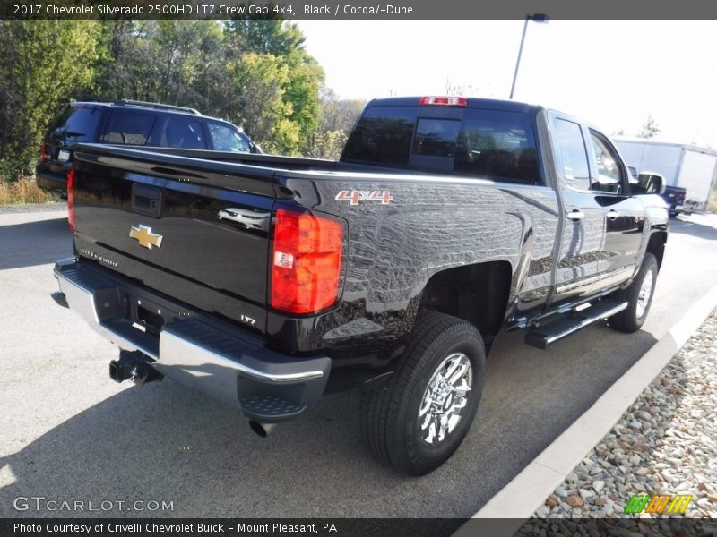 Black / Cocoa/­Dune 2017 Chevrolet Silverado 2500HD LTZ Crew Cab 4x4