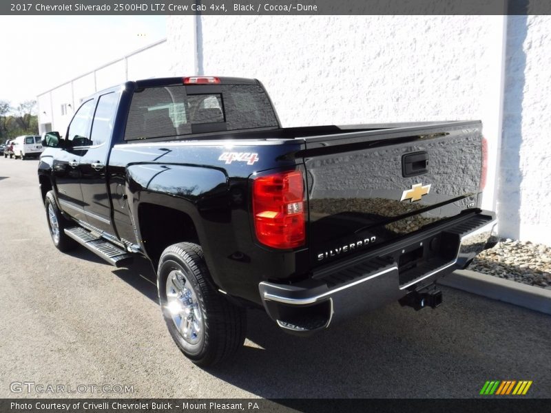Black / Cocoa/­Dune 2017 Chevrolet Silverado 2500HD LTZ Crew Cab 4x4