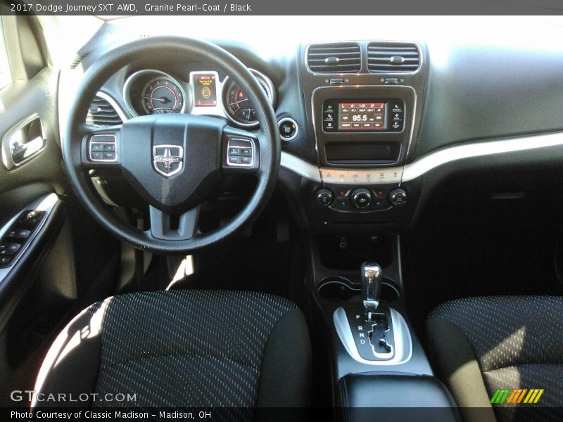 Granite Pearl-Coat / Black 2017 Dodge Journey SXT AWD