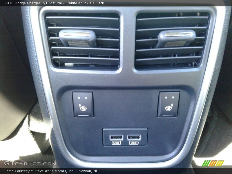 White Knuckle / Black 2018 Dodge Charger R/T Scat Pack