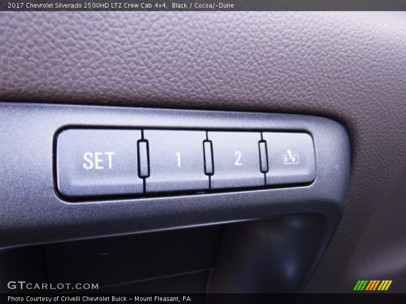 Black / Cocoa/­Dune 2017 Chevrolet Silverado 2500HD LTZ Crew Cab 4x4