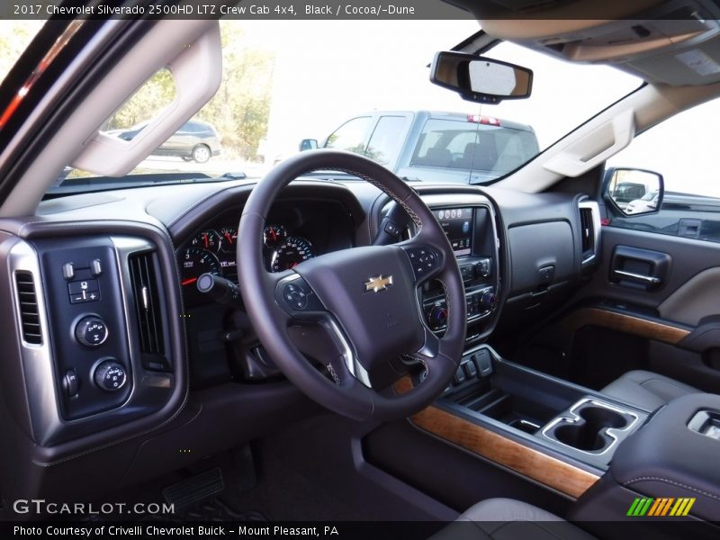 Black / Cocoa/­Dune 2017 Chevrolet Silverado 2500HD LTZ Crew Cab 4x4