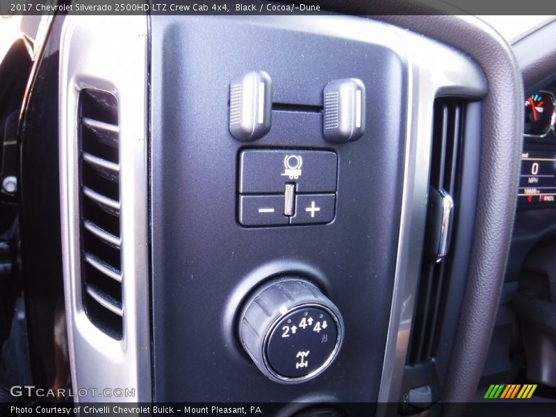 Black / Cocoa/­Dune 2017 Chevrolet Silverado 2500HD LTZ Crew Cab 4x4