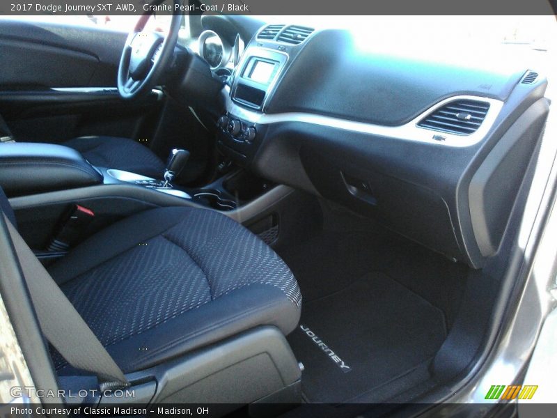 Granite Pearl-Coat / Black 2017 Dodge Journey SXT AWD
