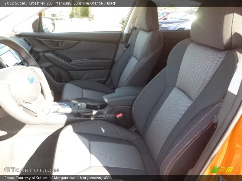 Sunshine Orange / Black 2018 Subaru Crosstrek 2.0i Premium
