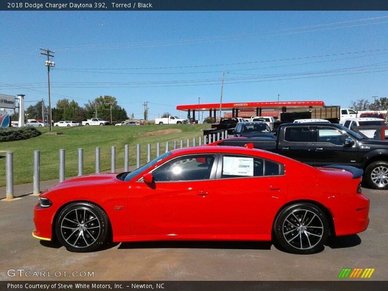Torred / Black 2018 Dodge Charger Daytona 392