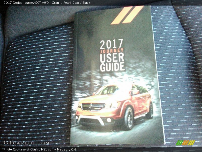 Granite Pearl-Coat / Black 2017 Dodge Journey SXT AWD