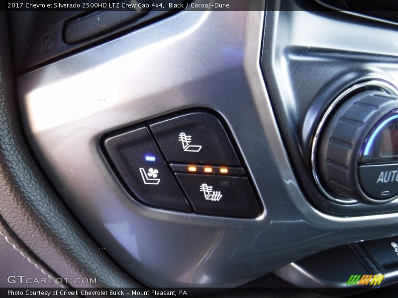 Black / Cocoa/­Dune 2017 Chevrolet Silverado 2500HD LTZ Crew Cab 4x4